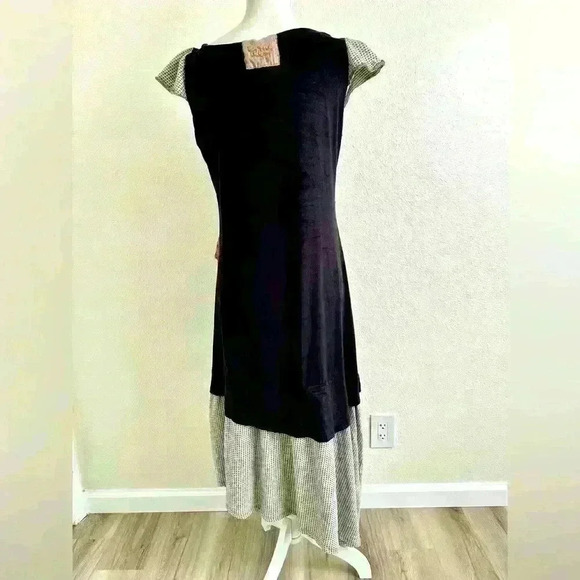 Ian Mosh Lace Up Corset Waist Prairie Dress Size 5 or US Size 6 - Picture 3 of 13